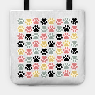 Paw Prints Pattern Tote