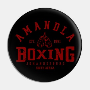 Amandla Boxing 3.0 Pin