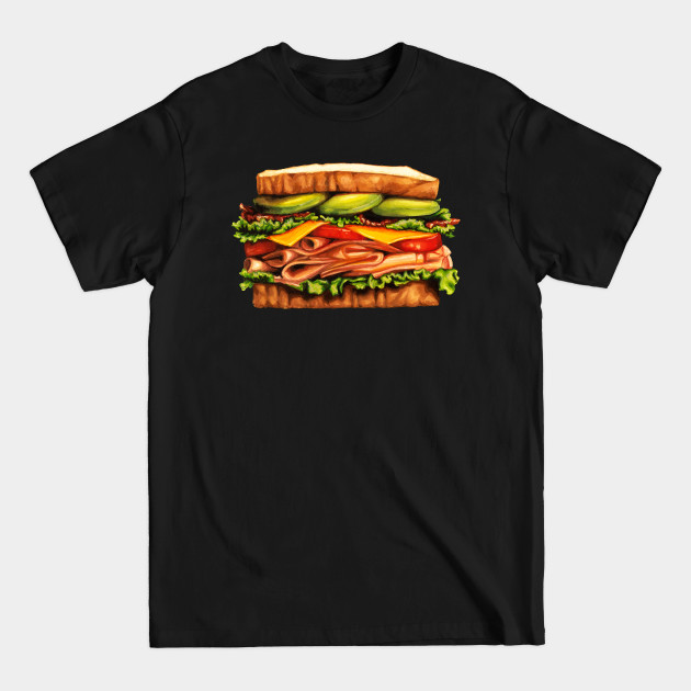 Discover Turkey Bacon Avocado - Sandwiches - T-Shirt