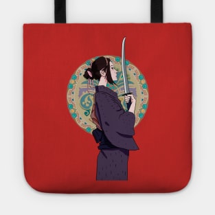 Samurai girl Tote