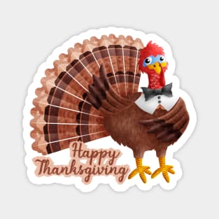 Happy Thanksgiving(turkey) Magnet