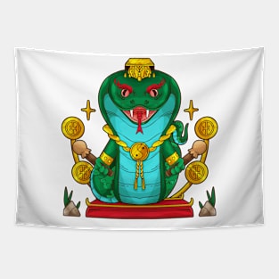 Snake Chinese Zodiac Tapestry