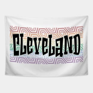 LGBTQ PRIDE USA CLEVELAND Tapestry