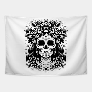 Santa Muerte Tapestry