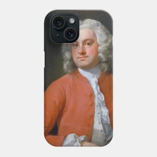 Portrait of a Man by William Hogarth Phone Case