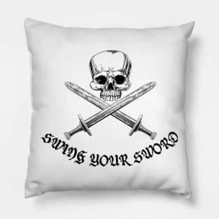 trending t-shirt, swing your sword shirt, swing your sword mike leach t-shirt Pillow