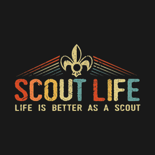 Scout Life and Life Is Better As A Scout Vintage T-Shirt