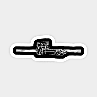 truck racing Magnet