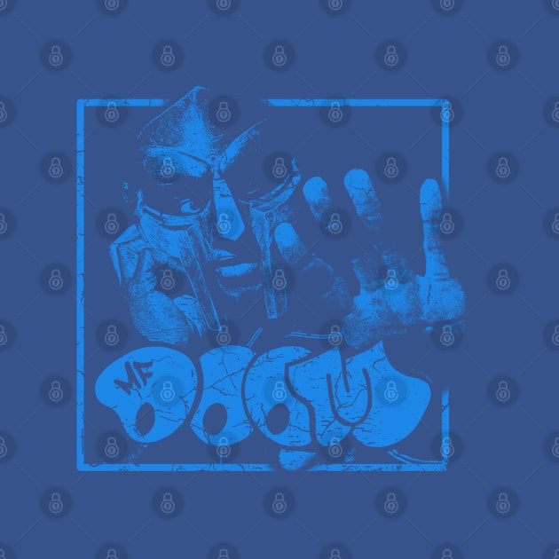 mf doom blue by Hoki Tross Creative