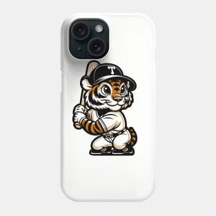 baseball player cub tiger Phone Case