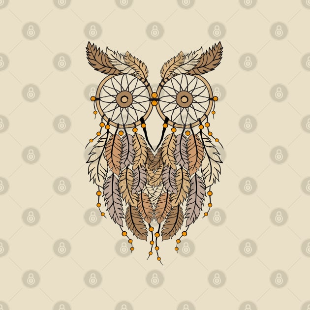 Dreamcatcher Owl by beakraus