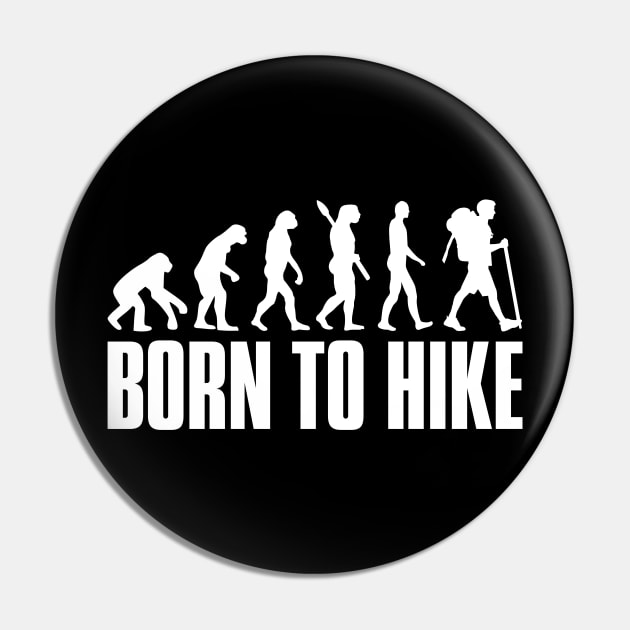 Born To Hike Pin by myoungncsu