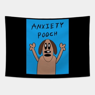 Anxiety Pooch Tapestry