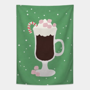 Peppermint Hot Chocolate Tapestry