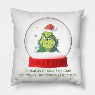 Christmas Grinch Pillow