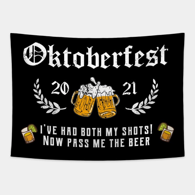 Oktoberfest 2021 Both Shots Tapestry by BethTheKilljoy