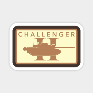 Challenger 2 Patch (desert subdued) Magnet