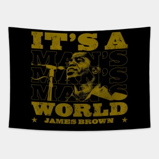 Man Gold Tapestry