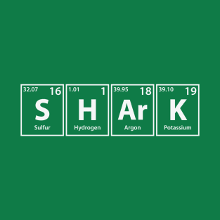 Shark (S-H-Ar-K) Periodic Elements Spelling T-Shirt