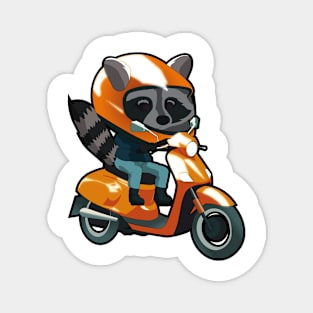 DRIVE raccoon Magnet