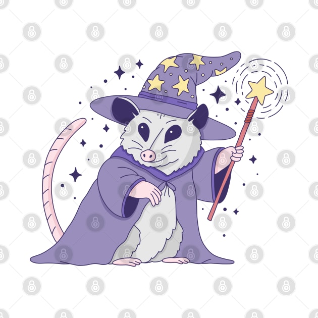 Opossum Wizard by krimons