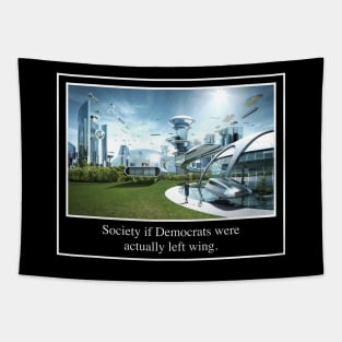 Society If Democrats Were Actually Left Wing Tapestry