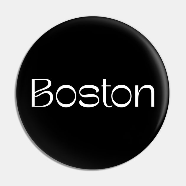 Boston Pin by bestStickers