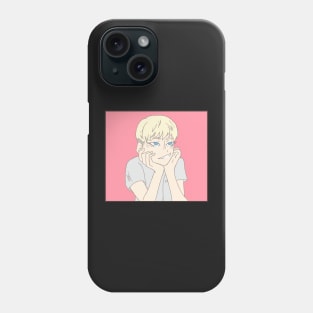 Ryo Asuka smiling Phone Case