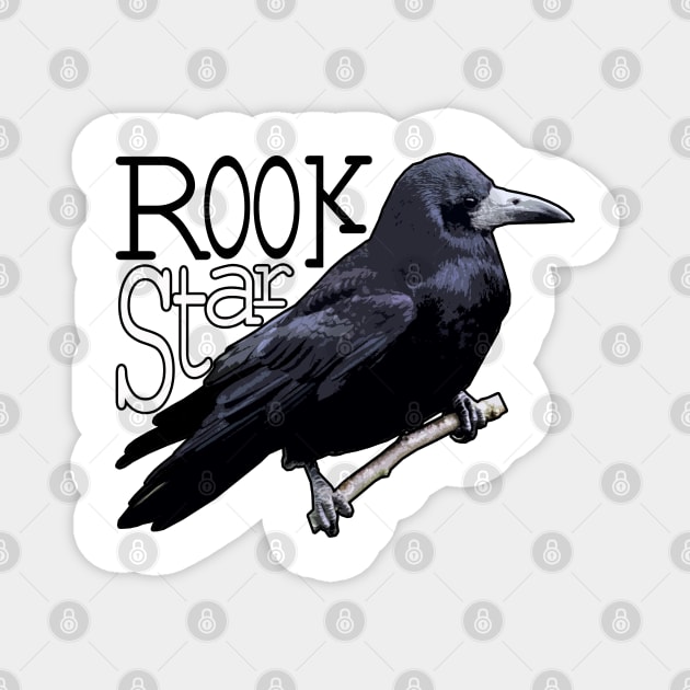 Rook Star - Rook Magnet by barn-of-nature