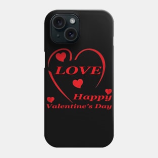 happy valentine's day Phone Case