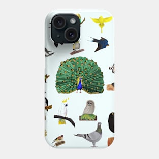 Bird Collage Phone Case