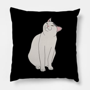 SMUG CAT MEME Pillow