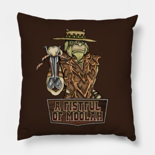 A fistful of Moolah Pillow