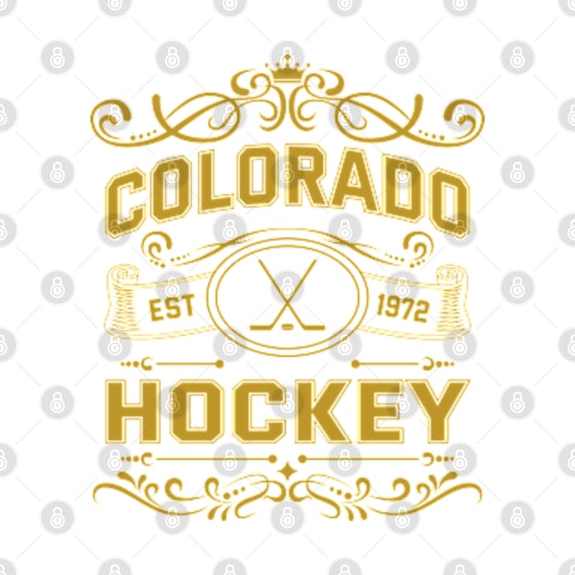 Vintage Colorado Hockey by carlesclan