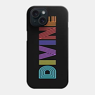 Divine - Happy Vibes Retro Phone Case