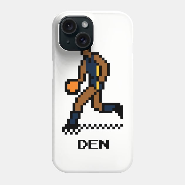 8-Bit Basketball - Denver Phone Case by The Pixel League