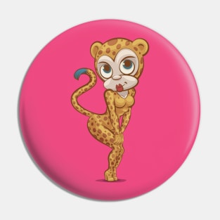 old timey Cheetah Pin