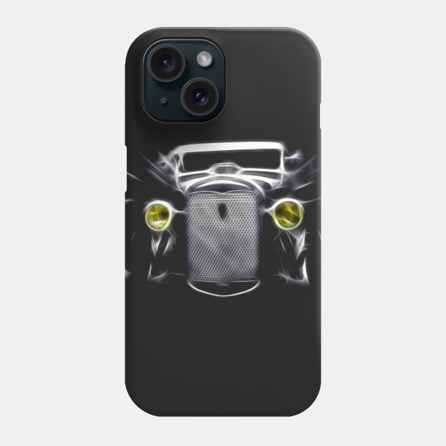 hot rod, black shirt Phone Case by hottehue