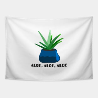 Funny Plant Series: Aloe, Aloe, Aloe Tapestry