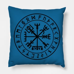 Viking compass symbol Pillow