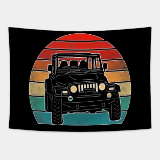 VINTAGE JEEP Tapestry