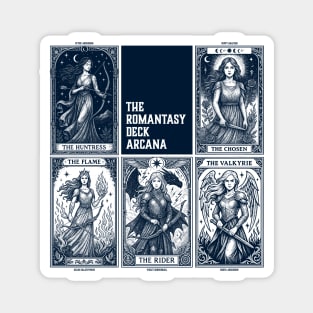 Romantasy Deck Arcana & Dragon Rider Gift, fanfic reader Magnet