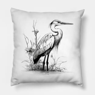 Heron Pillow