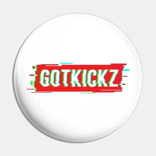 GOTKICKZ Logo (Glitch) Pin