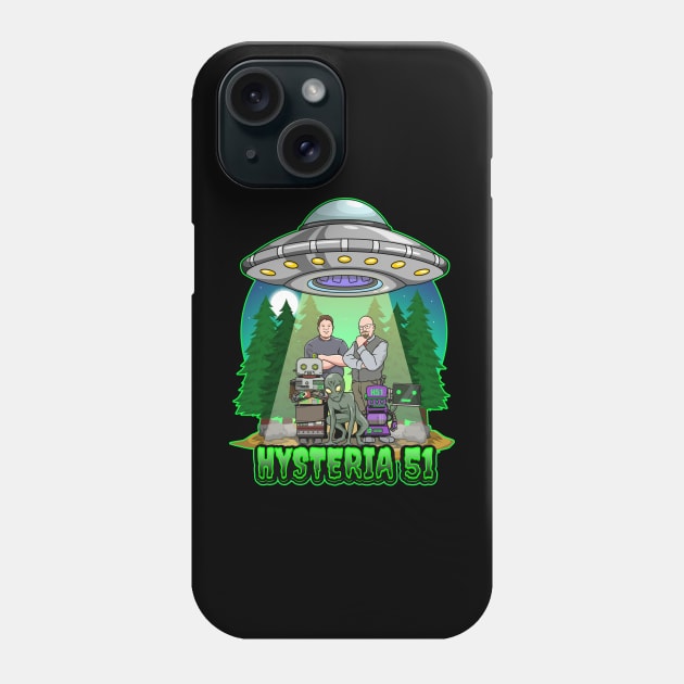 Hysteria 51: The Truth Is Out There... Phone Case by Hysteria 51's Retro - RoundUp