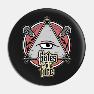 Gates of Fire Illuminati Pin