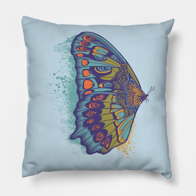 Butterfly Pillow by rcaldwell