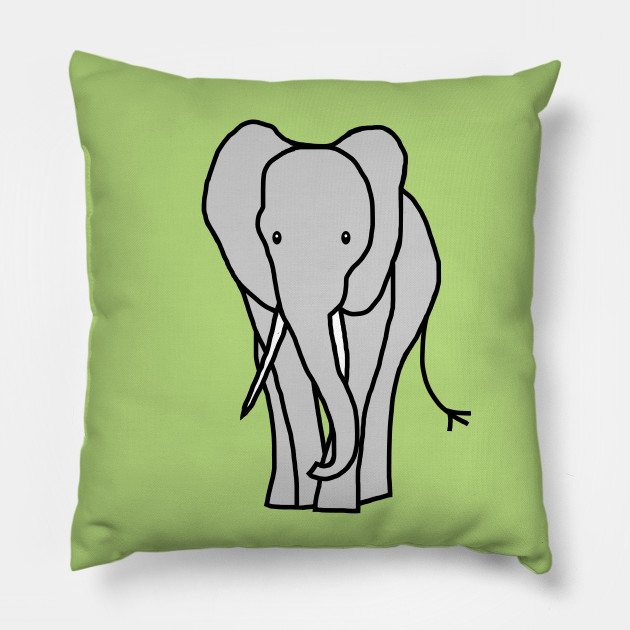 big elephant pillow