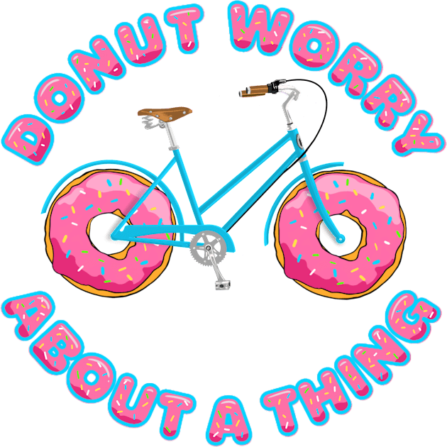 Donut Worry Kids T-Shirt by Crooked Skull