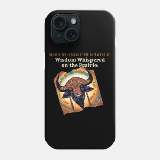 Wisdom Whispered on the Prairie: Uncover the Strength, Resilience, and Lessons of the Buffalo Spirit Phone Case